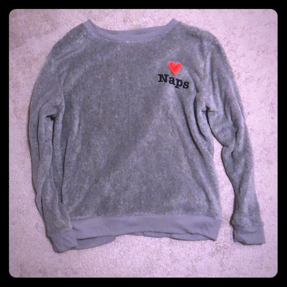 gray pajama top